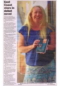 East Coast stars in debut novel